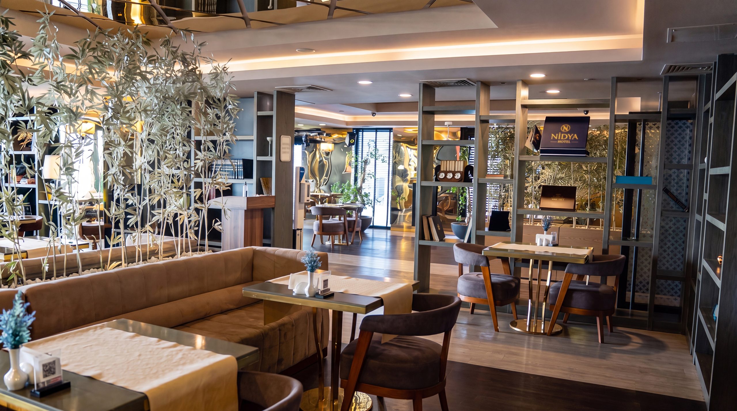 Restoranın lounge bölümü